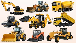 Construction Vehicles Names | Construction Vehicles - Trucks & Equipment for toddlers