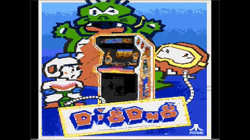 ATARI XL / XE += DIG DUG =+ NEW TITLE VERSION 2025