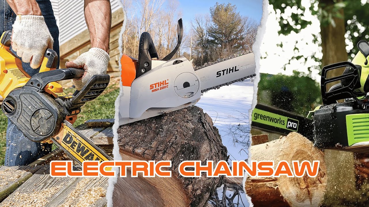 10 Best Electric Chainsaw Of 2026! Tested and Reviewed - YouTube