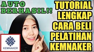 Cara membeli pelatihan pertama di kemnaker | prakerja yang mudah dan
cepat