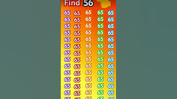 Find 👉 56 🤔 odd number puzzle || math reasoning puzzle || iq level #mathematicspuzzles #math