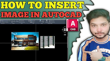 How to Insert Image In Autocad | Tutorial urdu hindi 2025 | Nabeel Architect