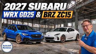REVEALED - 2027 Subaru WRX GD25 & BRZ ZC15 - First Look!
