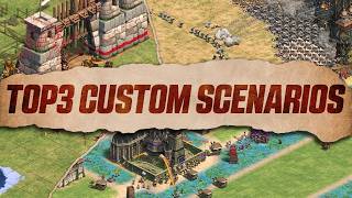 3 Custom AoE2 Scenarios you should absolutely try! (and a few tips for each of them)