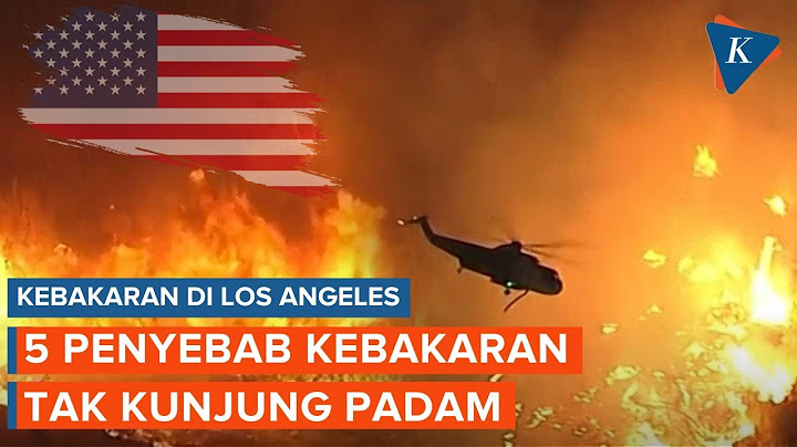 5 Penyebab Kebakaran di Los Angeles Sulit Dipadamkan