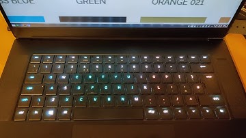 RAZER laptop control project for Linux - Demo 2 (Display awareness)