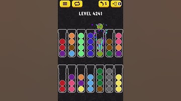 【Ball Sort Puzzle】Level.4241