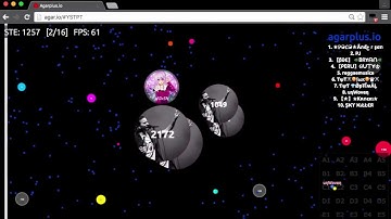 Agar.io duo with Woven random server takeover #7