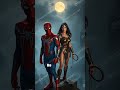 wonder woman save spiderman #zombie #wonderwoman #spiderman #webtoon