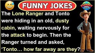 FUNNIEST LONE RANGER JOKE! – Tonto’s Amazing Skill – Wild West Funny Story