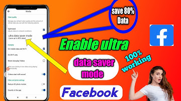 how to on Facebook data saver 2022|Save data on fb app 2022|Data saver option in Fb 2022
