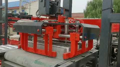 brick palletizer clamp brick stacking machine