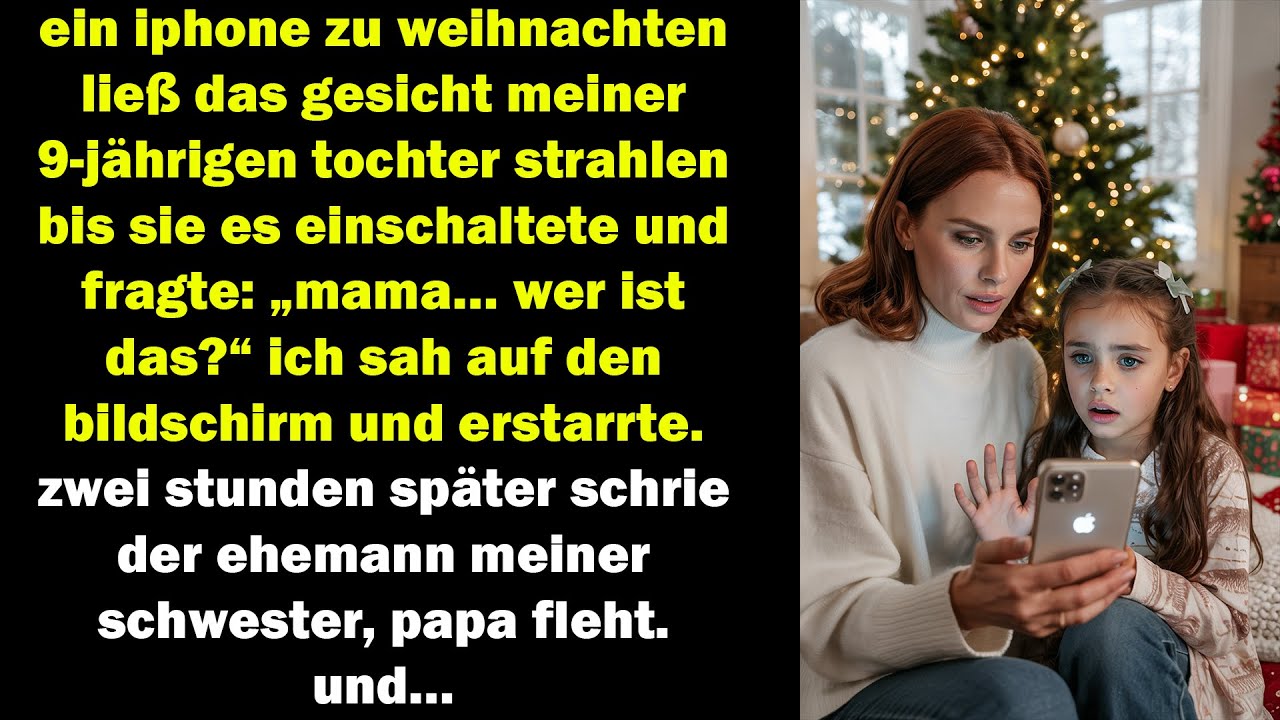 Am Weihnachtsmorgen strahlte meine Tochter, als sie das neueste iPhone meiner Eltern auspackte. Dann schaltete sie es ein, runzelte die Stirn und fragte mich: „Mama, wer ist das?“ Auf dem...