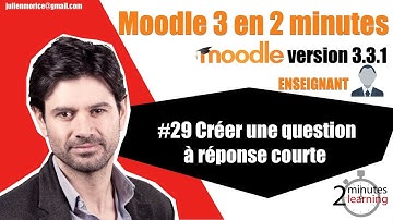 #29 - Créer une question à réponse courte