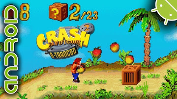 Crash Bandicoot 2: N-Tranced | NVIDIA SHIELD Android TV | RetroArch Emulator [1080p] | Nintendo GBA