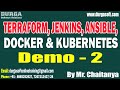 TERRAFORM, JENKINS, ANSIBLE, DOCKER & KUBERNETES tutorials || by Mr. Chaitanya