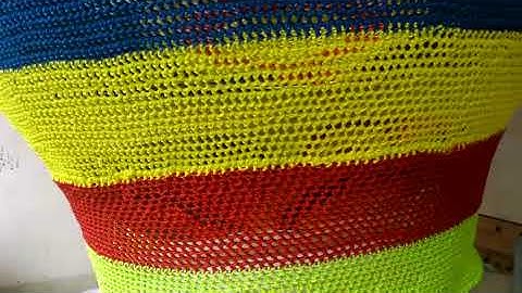 Bettaplay Kid Rainbow crochet Climbing Nets for Indoor Playground