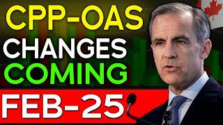 Urgent Changes In OAS & CPP Starting From February 25 2026 Don't Miss Your Benefits