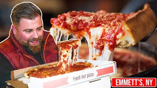 Emmett's Pizza  Chicago Style Deep Dish Pizza In New York | Food Review Club