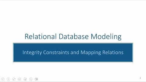 Relational Database Modeling: Primary and Foreign Keys