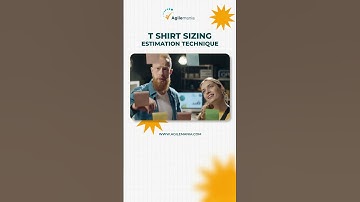 T-Shirt Sizing Agile Estimation Technique Explained | #shorts #agile #estimation #scrum #agilemania
