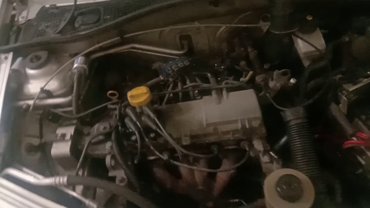 Залипает педаль газа Логан - YouTube