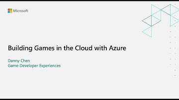 Building Games in the Cloud with Azure