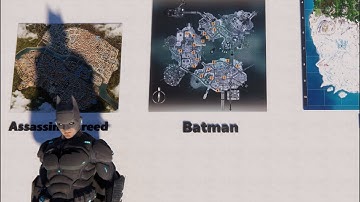 Video Game Maps | Size Comparison 2020 (3D)