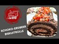 🍫🍓 SCHOKO - ERDEBEER - BISKUITROLLE