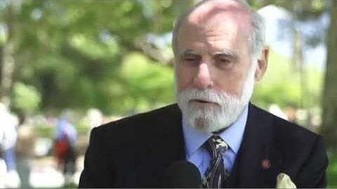 Vint Cerf interviewed at 40th anniversary of TCP/IP in Palo Alto on May 10th, 2014
