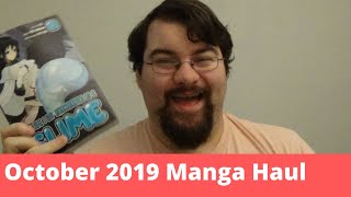October 2019 Manga Haul! - Barnes and Noble and Rightstufanime Sales!