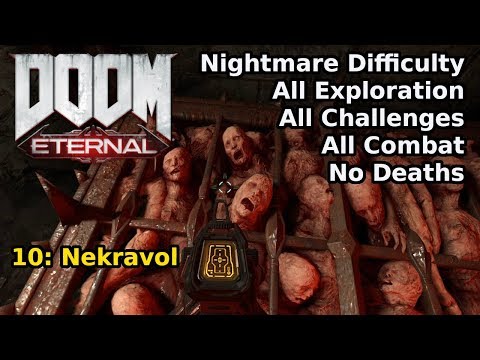 Video: Doom Eternal - Luoghi Da Collezione Di Nekravol
