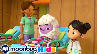 Going to the hospital | Cartoons & Kids Songs | Moonbug Kids - Nursery Rhymes for Babies