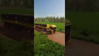 🚜 FS 23 BR ✅ Mapa Brasileiro + MOD APK 💸 #shorts