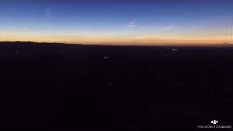 Drone footage of 2017 solar eclipse totality in Salem