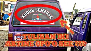 KUDUS SEMARAK ? APA ARTINYA❓❓❓
