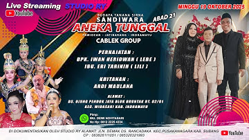 🔴LIVE #SIANG ANEKA TUNGGAL | UJUNG PENDOK JAYA - WIDASARI - INDRAMAYU | MINGGU 19 OKTOBER 2025