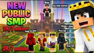 🍟 New Best Public Survival Smp Server For Minecraft 🍿 | Java/Pe/Pojav | 24/7 Online | Free To Join 🌷