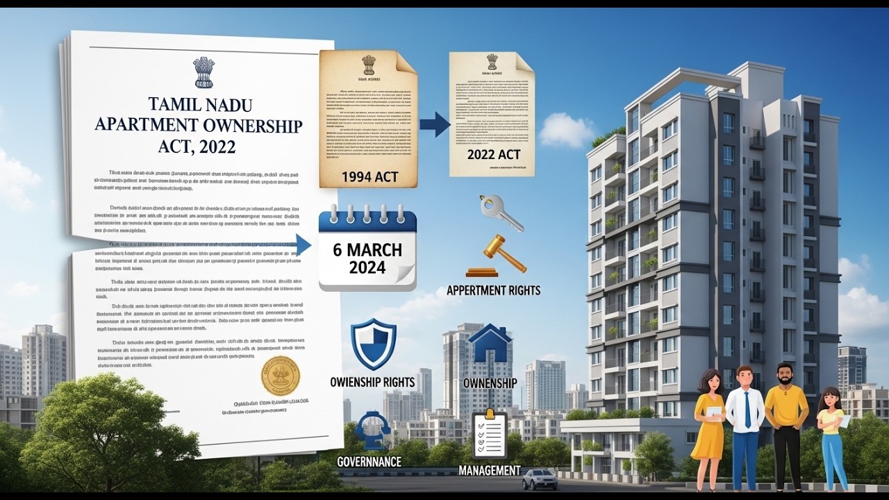 Tamil Nadu Apartment Ownership Act 2022 (TNAOA) Explained | Complete ...