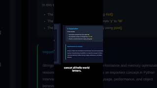 Can a string be modified? 🤔 #python #pyspark #dataengineers #interviews