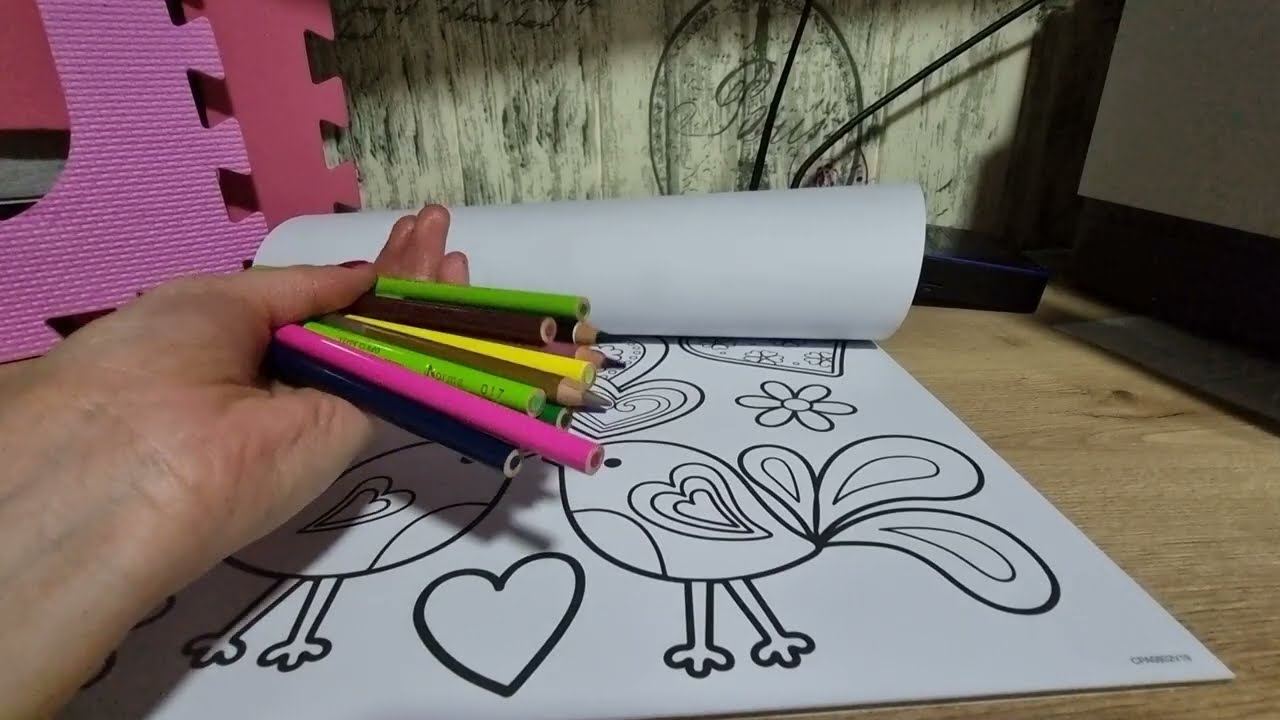ASMR/ Coloreando