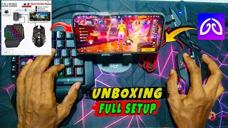 4 IN 1 Gaming Combo Unboxing ✅ | Full Setup 2026 | Free fire 🔥  screenshot 4