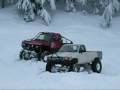 Extreme Toyotas Wheeling Washougal 2009 Big snow