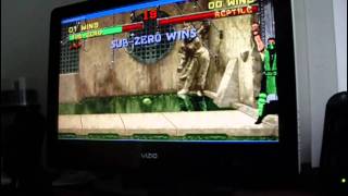 MK2 Online - Dead Pool Fatality "Glitch" Performed Online