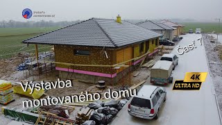 Výstavba montovaného domu - Časť 7