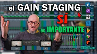 ⚡GAIN STAGING de la GRABACIÓN a la MASTERIZACIÓN [Estructura de GANANCIAS]