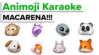 MACARENA! Animoji Karaoke iPhone X
