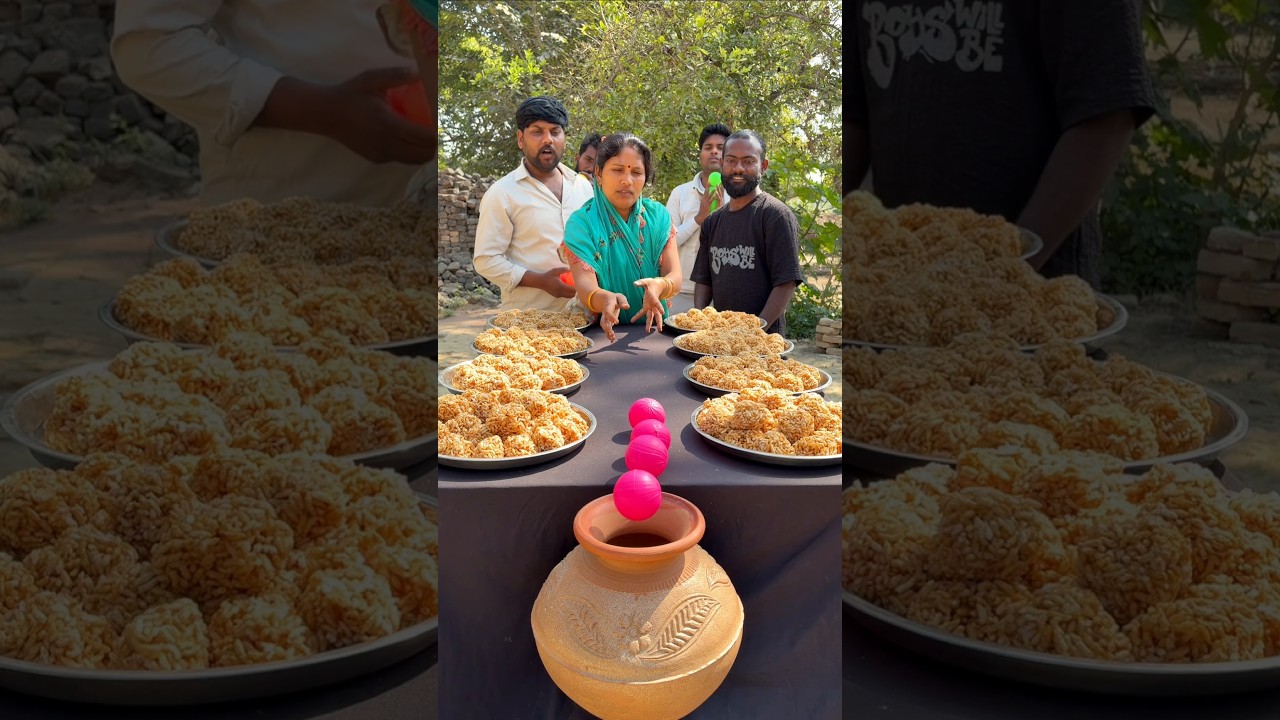 Interesting place 🤔 for play this Challenge vs take Murmure Laddoo 