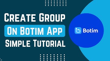 How To Create Group On Botim App !