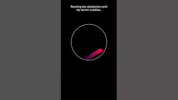 Ball bouncing simulation #adhd #music #code #space #python #physics #simulations #memes #science